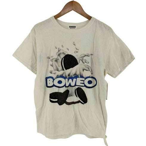 バウワウ BOWWOW Airbrush プリント 半袖 Tシャツ レディース XS