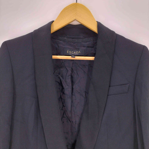 エスカーダ ESCADA サテン タキシードジャケット レディース 36