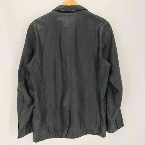 ユナイテッドアローズブルーレーベル UNITED ARROWS BLUE LABEL レザーテーラードジャケット メンズ S