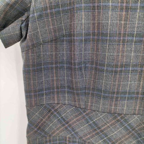 アクアスキュータム AQUASCUTUM スクエアネック チェック スカート レディース