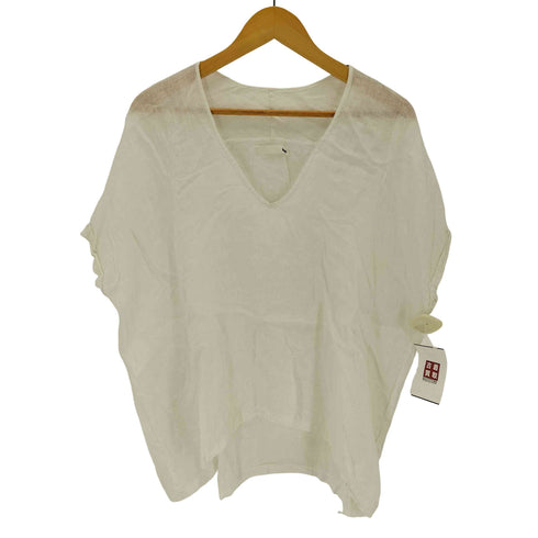 エヴァムエヴァ evam eva botanical dye tunic リネン ボタニカルダイ チュニック レディース
