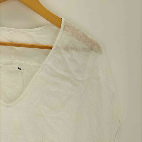 エヴァムエヴァ evam eva botanical dye tunic リネン ボタニカルダイ チュニック レディース