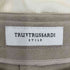 トラサルディ TRUSSARDI クルーネック 比翼 スウェード ブルゾン レディース JPN:40