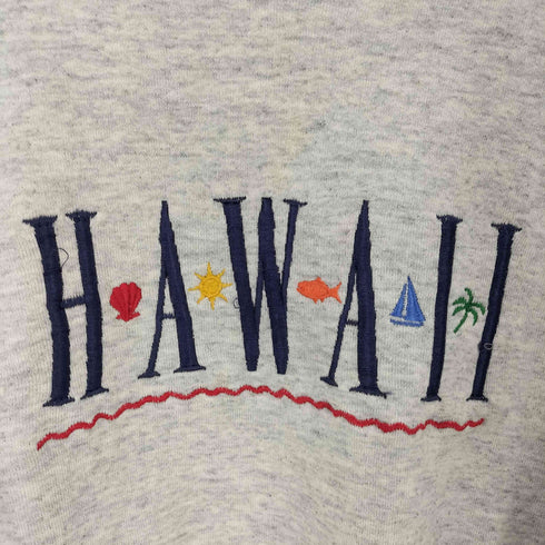 クレイジーシャツ CRAZY SHIRTS 80‐90S USA製 フロント刺繍 スウェット メンズ M
