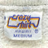 クレイジーシャツ CRAZY SHIRTS 80‐90S USA製 フロント刺繍 スウェット メンズ M