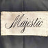 MAJESTIC マジェスティック カウレザーハーフコート メンズ