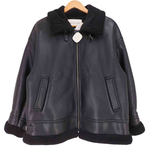 レイビームス Ray BEAMS フェイクムートンボマーブルゾン レディース JPN:1
