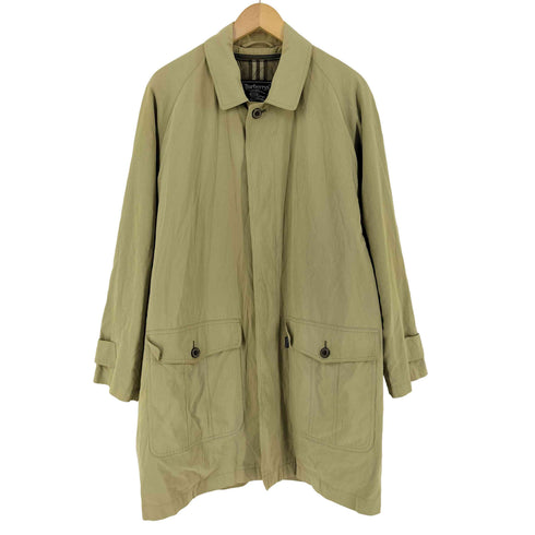 バーバリー BURBERRY 80-90s チェック ライナー付き 比翼 コート メンズ L