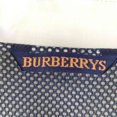 バーバリーロンドン BURBERRY LONDON 80-90s コットン ポリエステル 裏地メッシュ ジップアップ ジャケット メンズ L
