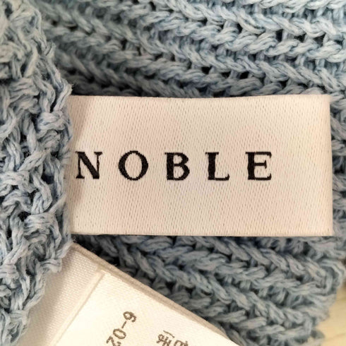 ノーブル Noble 26SS【洗える】ペーパーヤーンVネック プルオーバー レディース FREE