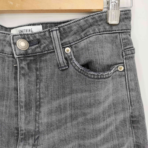 サムシング SOMETHING LISA WIDE HIGH WAIST STRETCH レディース JPN:L