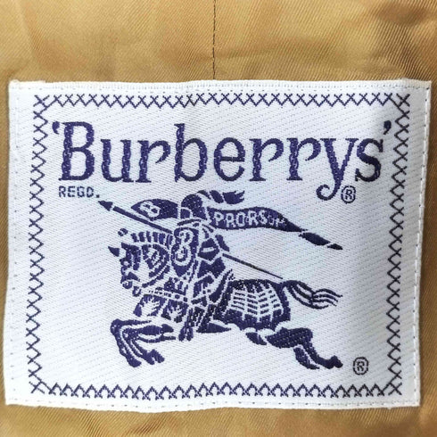 バーバリーロンドン BURBERRY LONDON 90s 白タグ ノバチェック ライナー付き Balmacaan Coat バルマカーンコート レディース 9AR