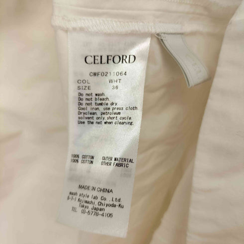 セルフォード CELFORD バックフレアワンピース レディース JPN:36