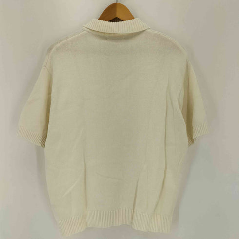 ザラ ZARA リラックスフィットテクスチャーニットポロシャツ メンズ import:XL