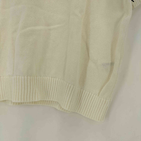 ザラ ZARA リラックスフィットテクスチャーニットポロシャツ メンズ import:XL