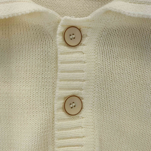 ザラ ZARA リラックスフィットテクスチャーニットポロシャツ メンズ import:XL