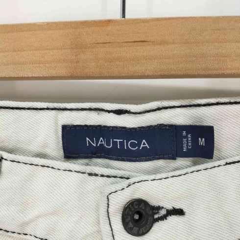 ノーティカ NAUTICA ウォッシュドデニム ダブルニー ショートパンツ メンズ M