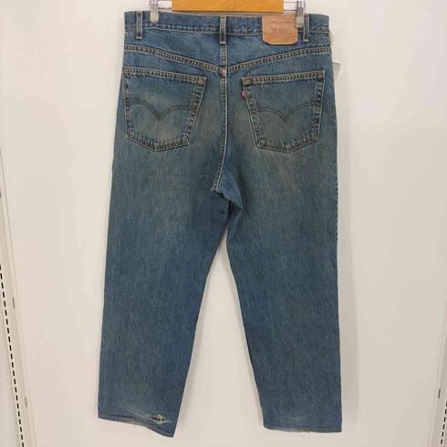 リーバイス Levis 90s 91年製 USA製 ボタン裏 554 刻印 サンアントニオ工場 550 デニム メンズ W38 L36