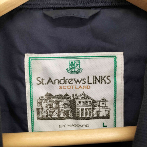 セントアンドリュース St. Andrews ロゴ刺繍 ジャケット メンズ L