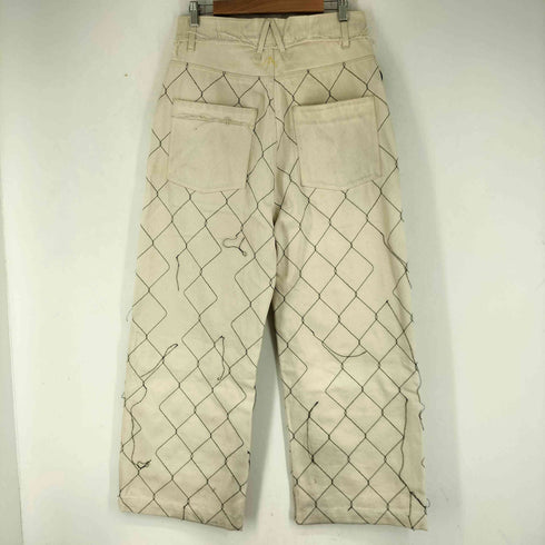 AIREI 23AW Abstract-Pattern Wide-Leg Trouser アブストラクトパターンワイドレッグトラウザーズ メンズ JPN:S