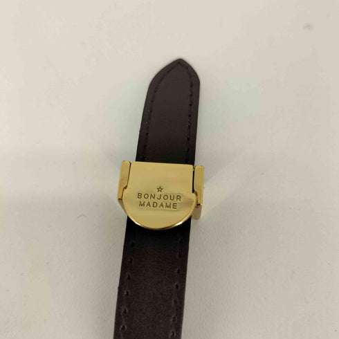 bonjour madame カーフレザーブレスレット レディース