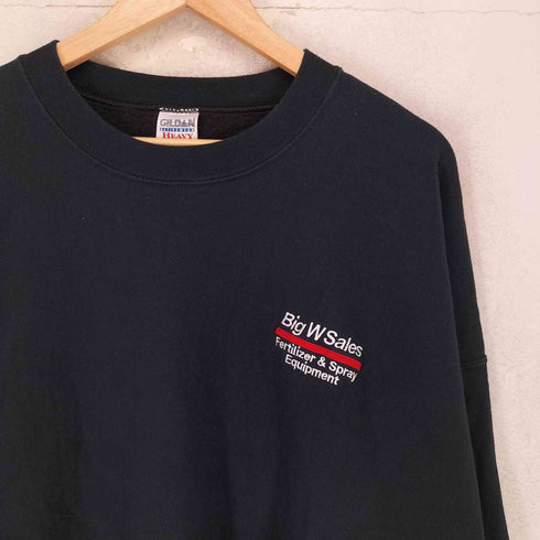 ギルダン GILDAN ワンポイント 刺繍 スウェット メンズ XXXL
