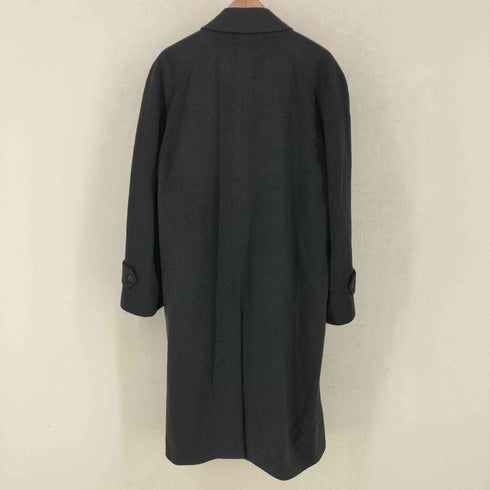 Loncooper cashmere カシミヤ 比翼 ステンカラー コート メンズ M
