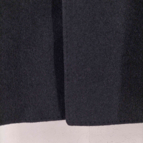 Loncooper cashmere カシミヤ 比翼 ステンカラー コート メンズ M