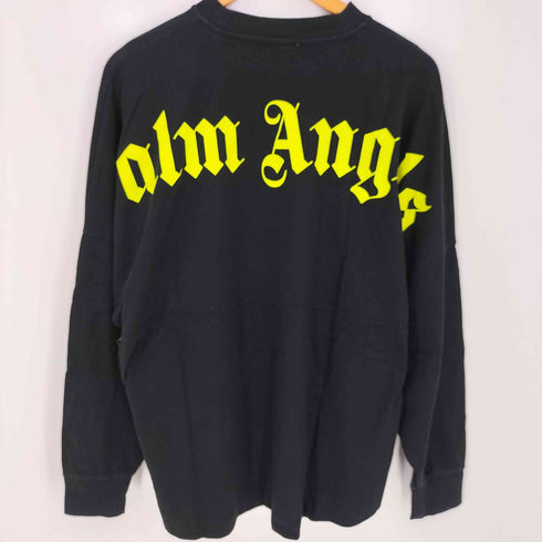 パームエンジェルス Palm Angels CLASSIC LOGO OVERSIZE LONG SLEEVE クラシック ロゴプリント オーバーサイズ ロングスリーブTシャツ メンズ import:M