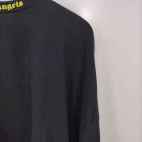 パームエンジェルス Palm Angels CLASSIC LOGO OVERSIZE LONG SLEEVE クラシック ロゴプリント オーバーサイズ ロングスリーブTシャツ メンズ import:M