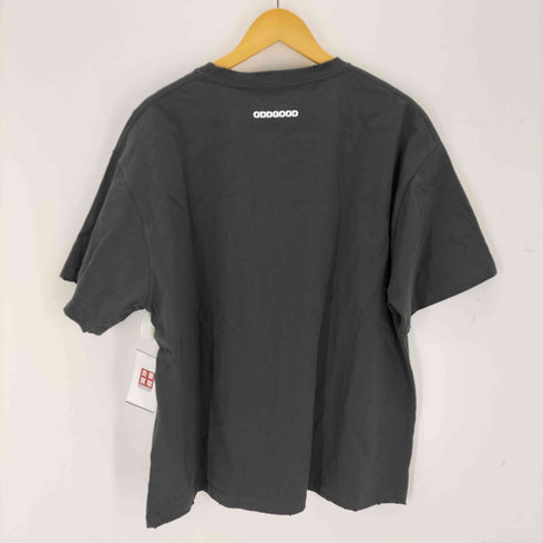 ODDGOOD オッドグッド アニメキャラプリント Tシャツ メンズ