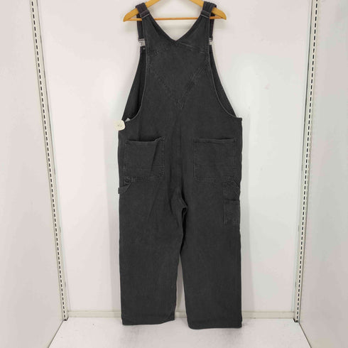 ギャップ Gap ブラックデニム オーバーオール メンズ XL