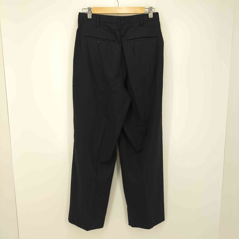 ワイズフォーメン Ys for men 03SS ウール ストライプ 3B テーラード ジャケット 2タック スラックス スーツ セットアップ メンズ M