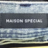 メゾンスペシャル MAISON SPECIAL Tulle Layer Denim Pants チュールレイヤードデニム レディース 36