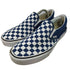 バンズ VANS CLASSIC SLIP-ON CHECKERBOARD DEEP INDIGO メンズ JPN:28