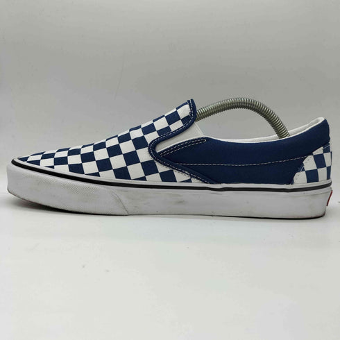 バンズ VANS CLASSIC SLIP-ON CHECKERBOARD DEEP INDIGO メンズ JPN:28