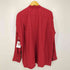イッセイミヤケメン ISSEY MIYAKE MEN 95AW 銀タグ C/R シャツ コットン レーヨン バンドカラー シャツ デッドストック メンズ JPN:M