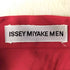 イッセイミヤケメン ISSEY MIYAKE MEN 95AW 銀タグ C/R シャツ コットン レーヨン バンドカラー シャツ デッドストック メンズ JPN:M