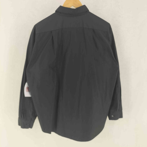 ISSUETHING イシューシングス シルク 長袖 プルオーバー シャツ メンズ 4