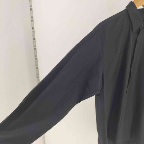ISSUETHING イシューシングス シルク 長袖 プルオーバー シャツ メンズ 4