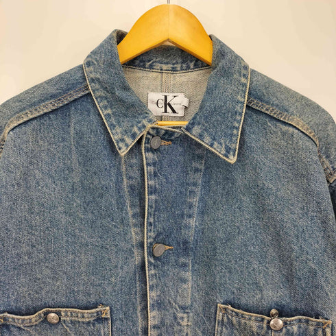 カルバンクラインジーンズ Calvin Klein Jeans 90-00S デニム カバーオール メンズ import:L