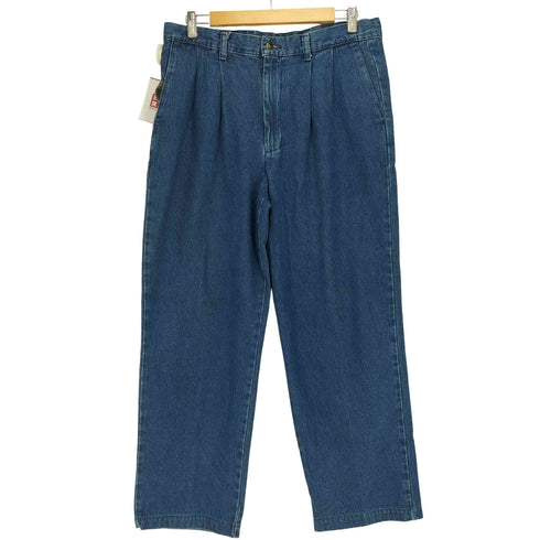 ドッカーズ DOCKERS 00S メキシコ製 2タック デニム スラックス メンズ 34/30