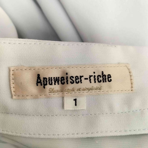 アプワイザーリッシェ Apuweiser riche 2タックスラックスパンツ レディース JPN:1