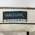 ハガークロージング HAGGAR GALLERY USA製 シルク ウール混 ネップ加工 2タック テーパードスラックスパンツ メンズ US:32-33
