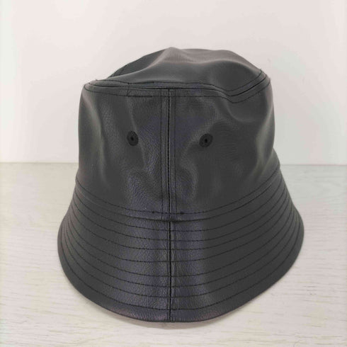 ニューエラ NEW ERA 01 Synthetic Leather シンセティックレザー バケットハット メンズ SMALL/MIDIUM