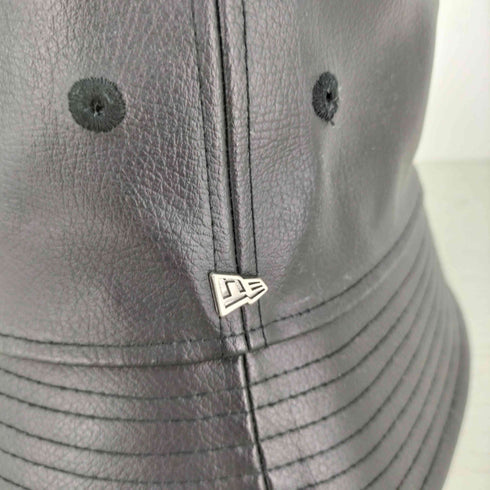 ニューエラ NEW ERA 01 Synthetic Leather シンセティックレザー バケットハット メンズ SMALL/MIDIUM