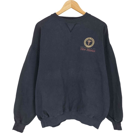 ギアフォースポーツ GEAR FOR SPORTS BIG COTTON 裏起毛 カレッジロゴ プリント クルーネック スウェット メンズ import:XL
