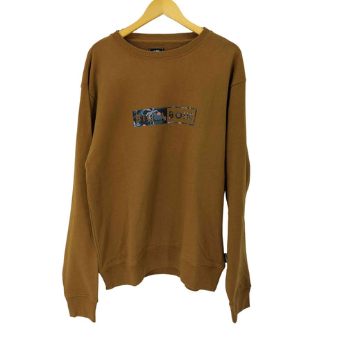 ビラボン BILLABONG ロゴプリントクルーネックスウェット メンズ JPN:XL