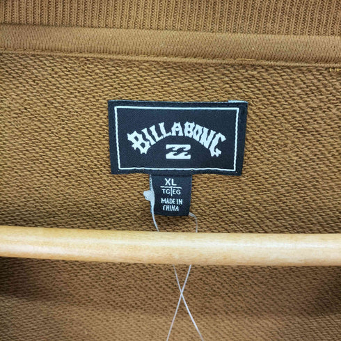 ビラボン BILLABONG ロゴプリントクルーネックスウェット メンズ JPN:XL
