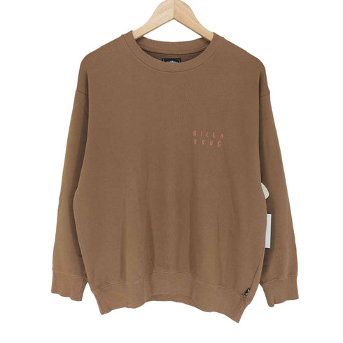 ビラボン BILLABONG ロゴプリントクルーネックスウェット メンズ JPN:S
